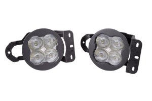 Jeep Gladiator Fog Light Kit - Diode Dynamics - SS3 LED Dual-Color - 6000K White and 3000K Yellow - `18-`26